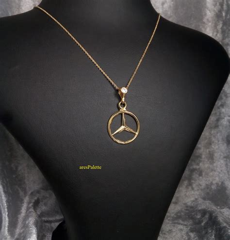 mercedes benz necklace